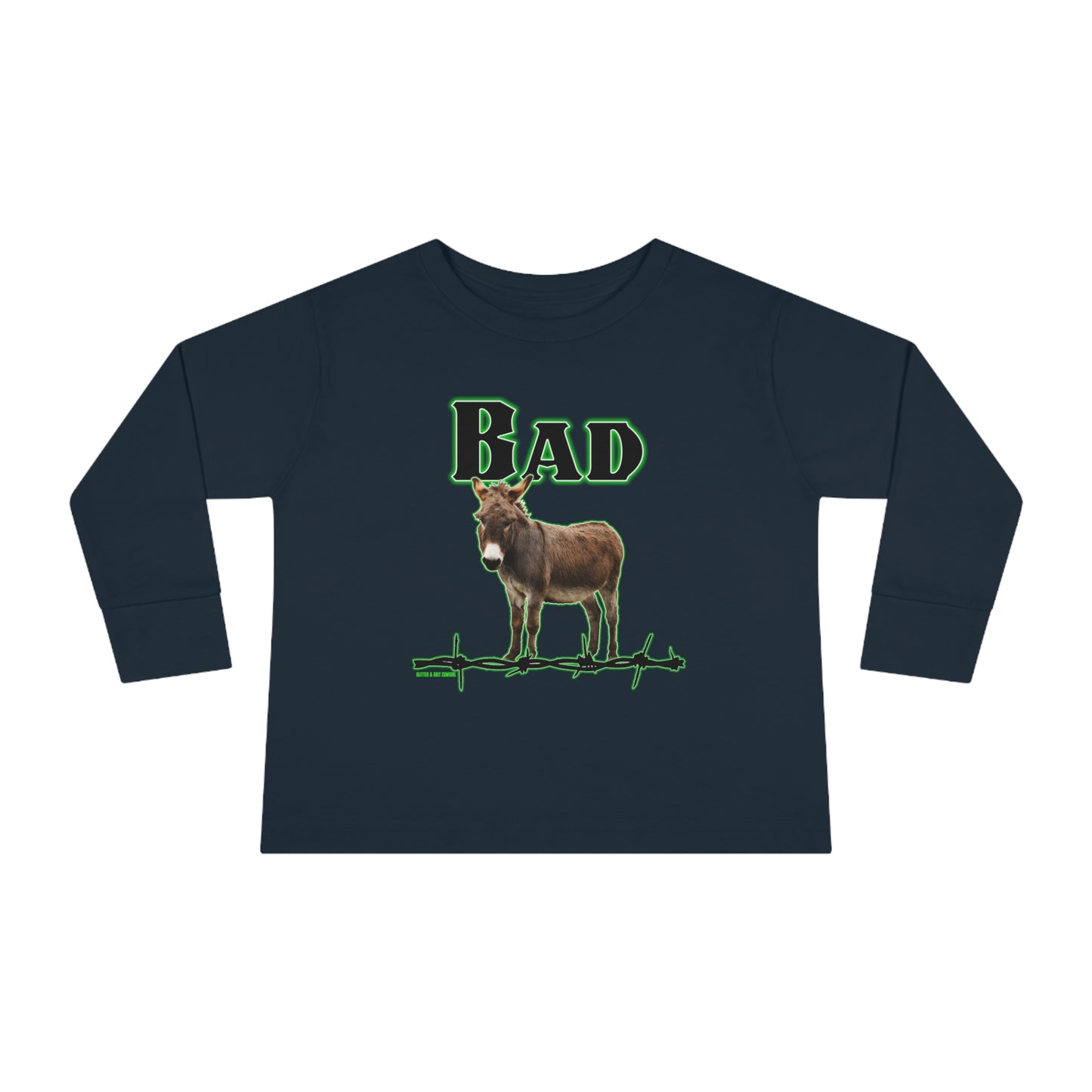 Bad Donkey Toddler Long Sleeve Tee