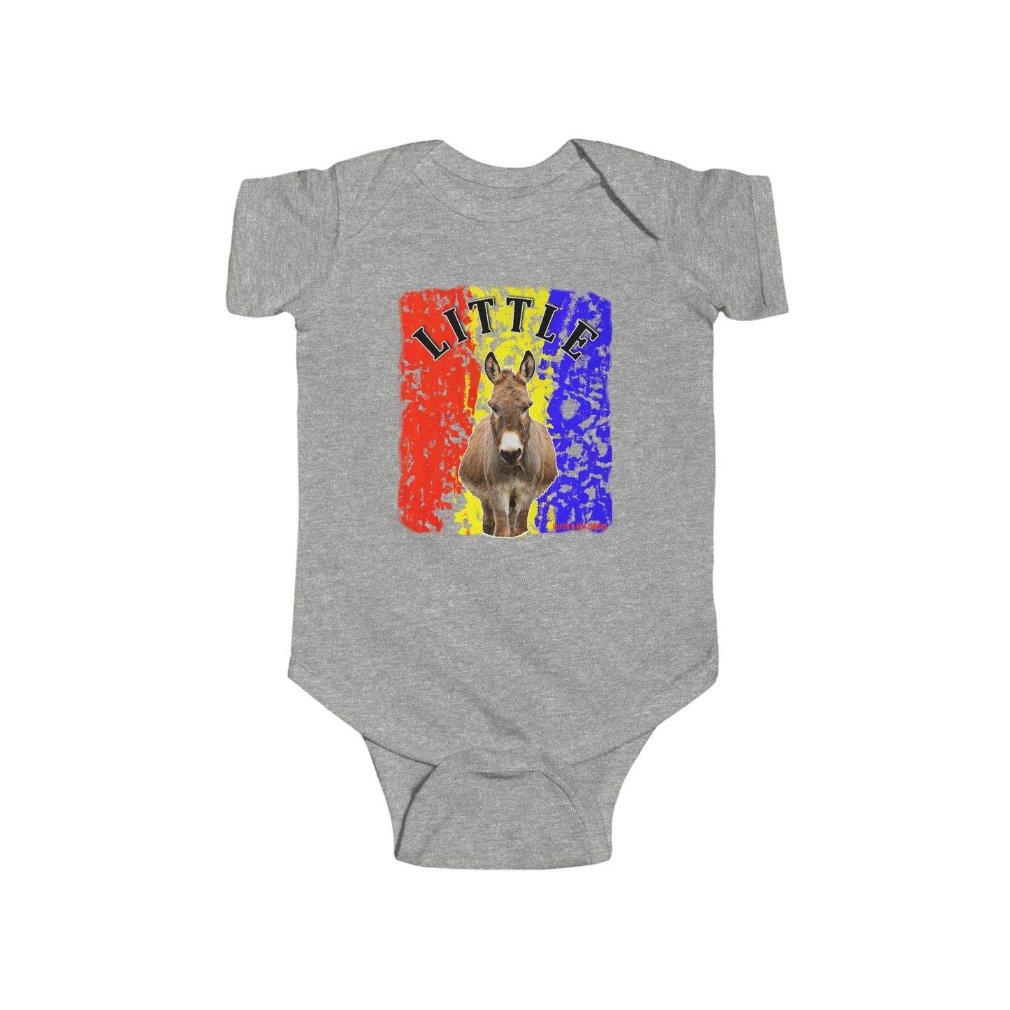 Little Donkey Baby Onsie