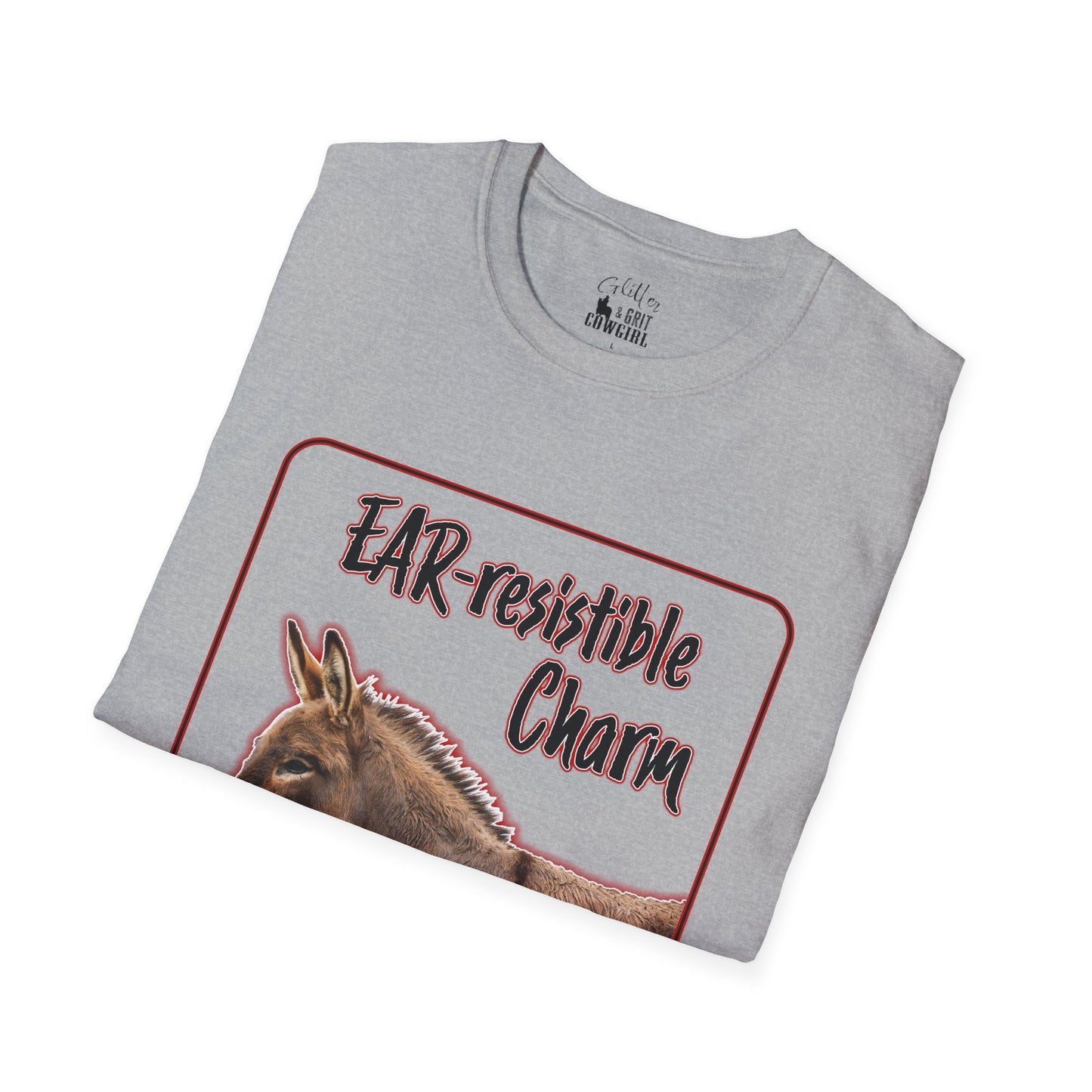 Ear-resistible Charm Donkey T-shirt