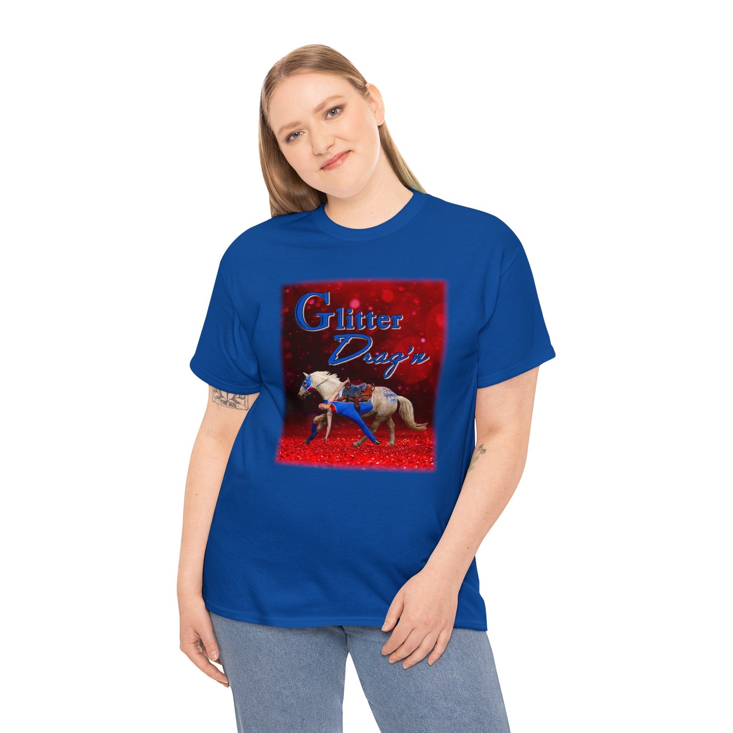 Glitter Drag'n Trick Riding T-shirt