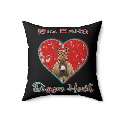 Lucky Heart Donkey Pillow