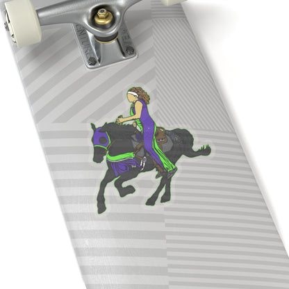 Friesian Trick Riding Sticker