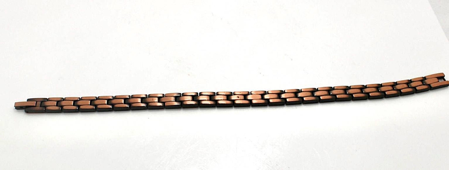 LM 12 Link Copper Magnetic Bracelet