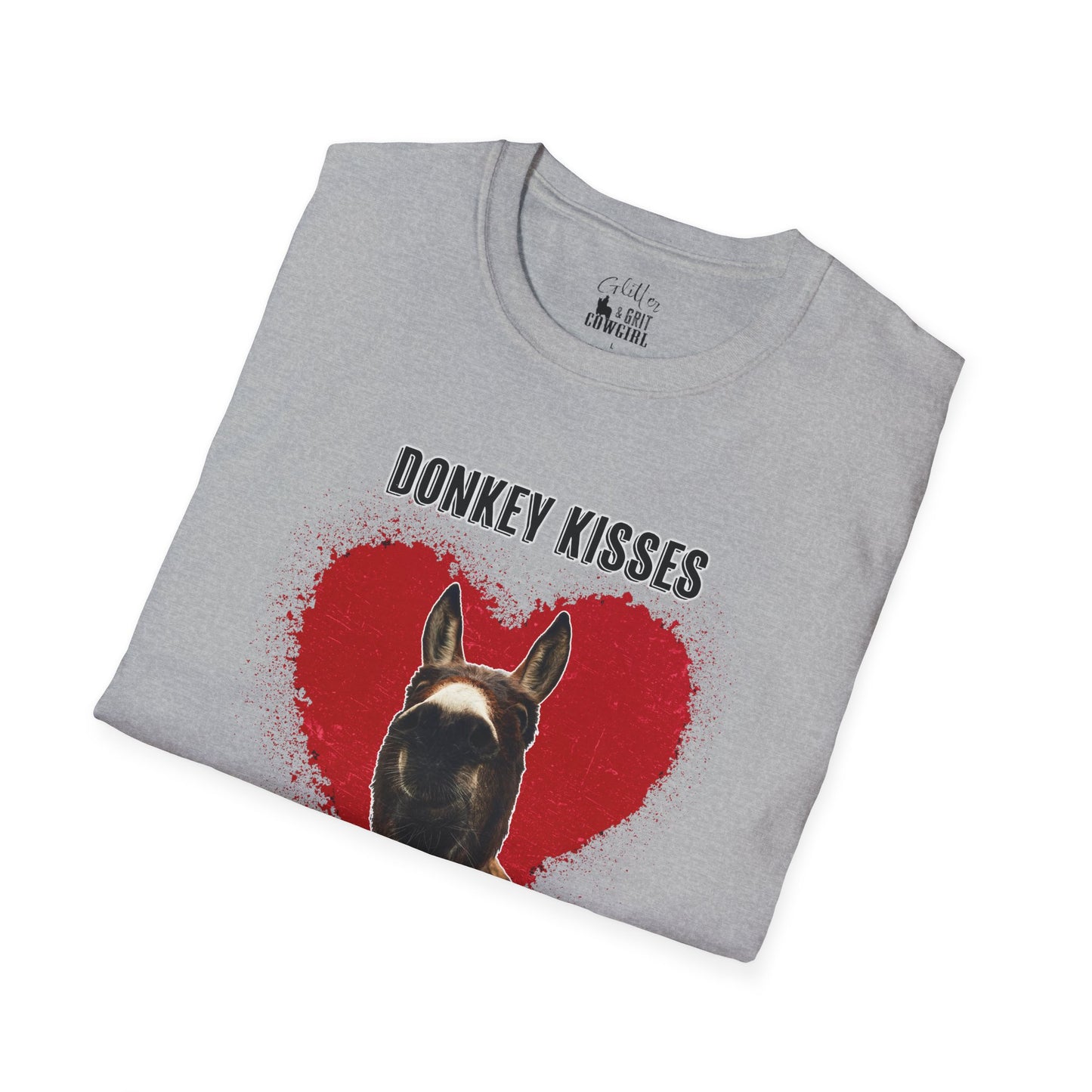 Donkey Kisses, Valentine Wishes T-shirt