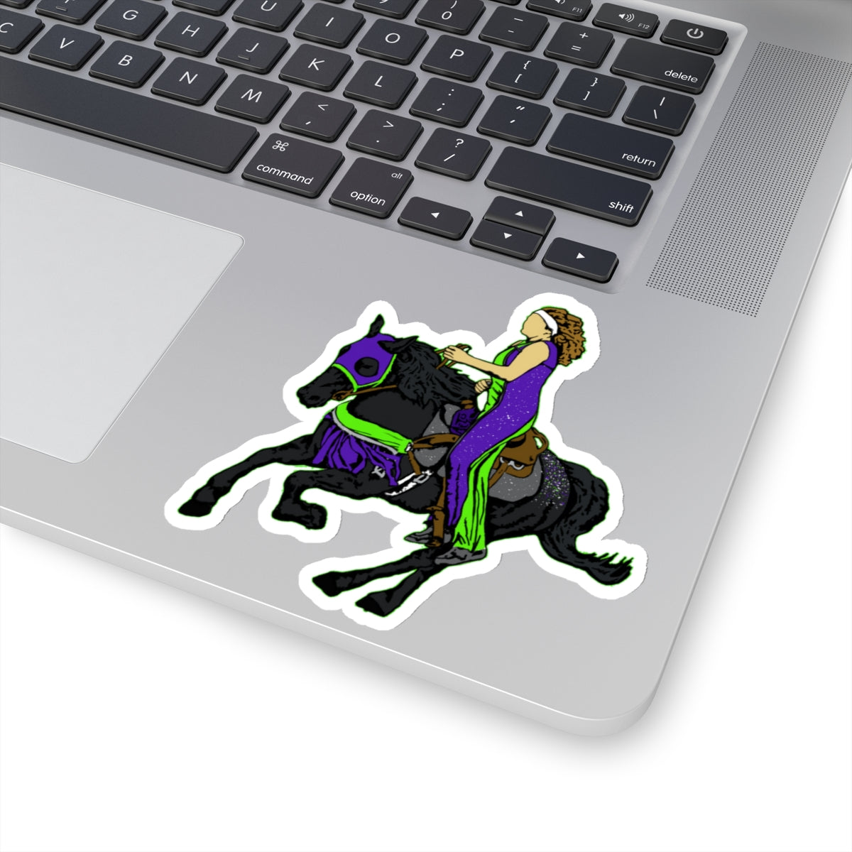 Friesian Trick Riding Sticker