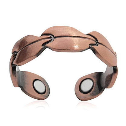 RP 14 Copper adjustable ring with Magnets to help arthritis