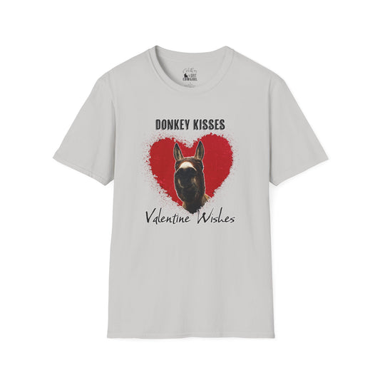 Donkey Kisses, Valentine Wishes T-shirt