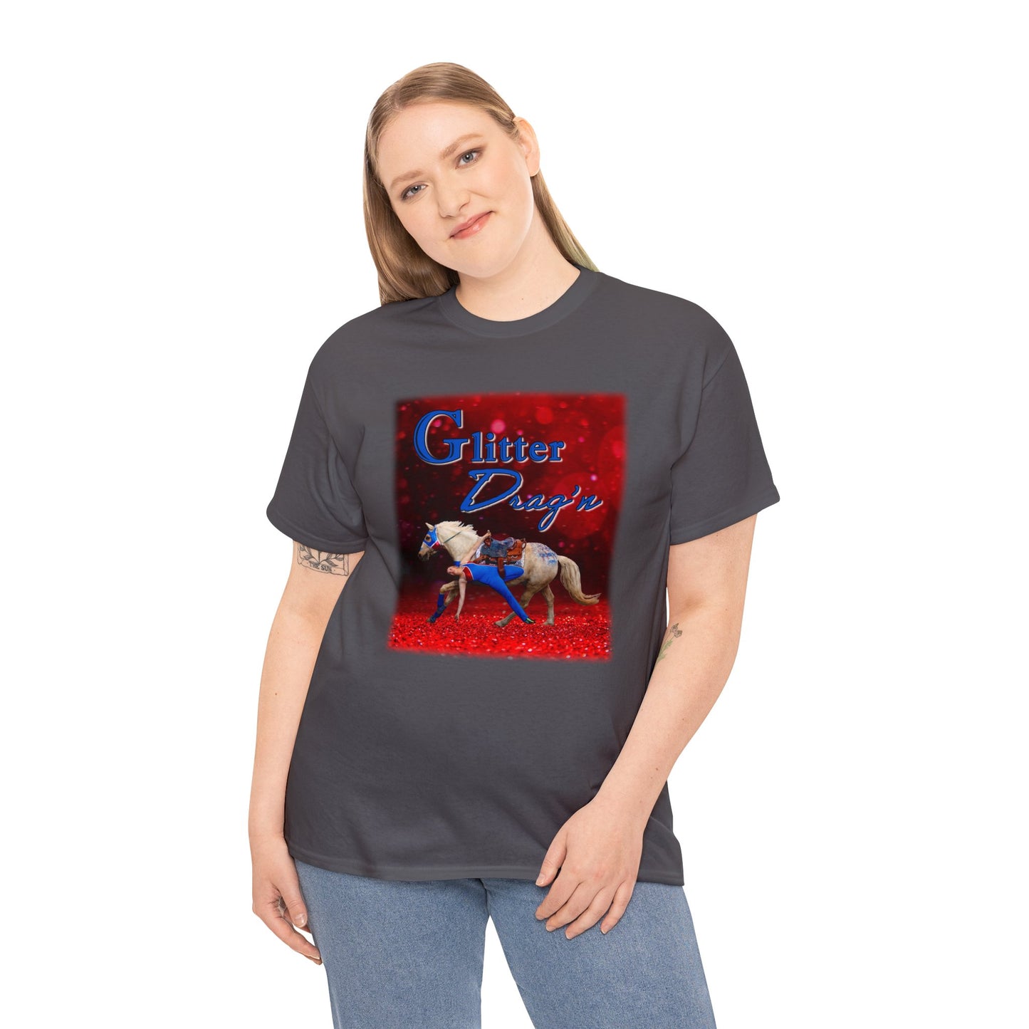 Glitter Drag'n Trick Riding T-shirt