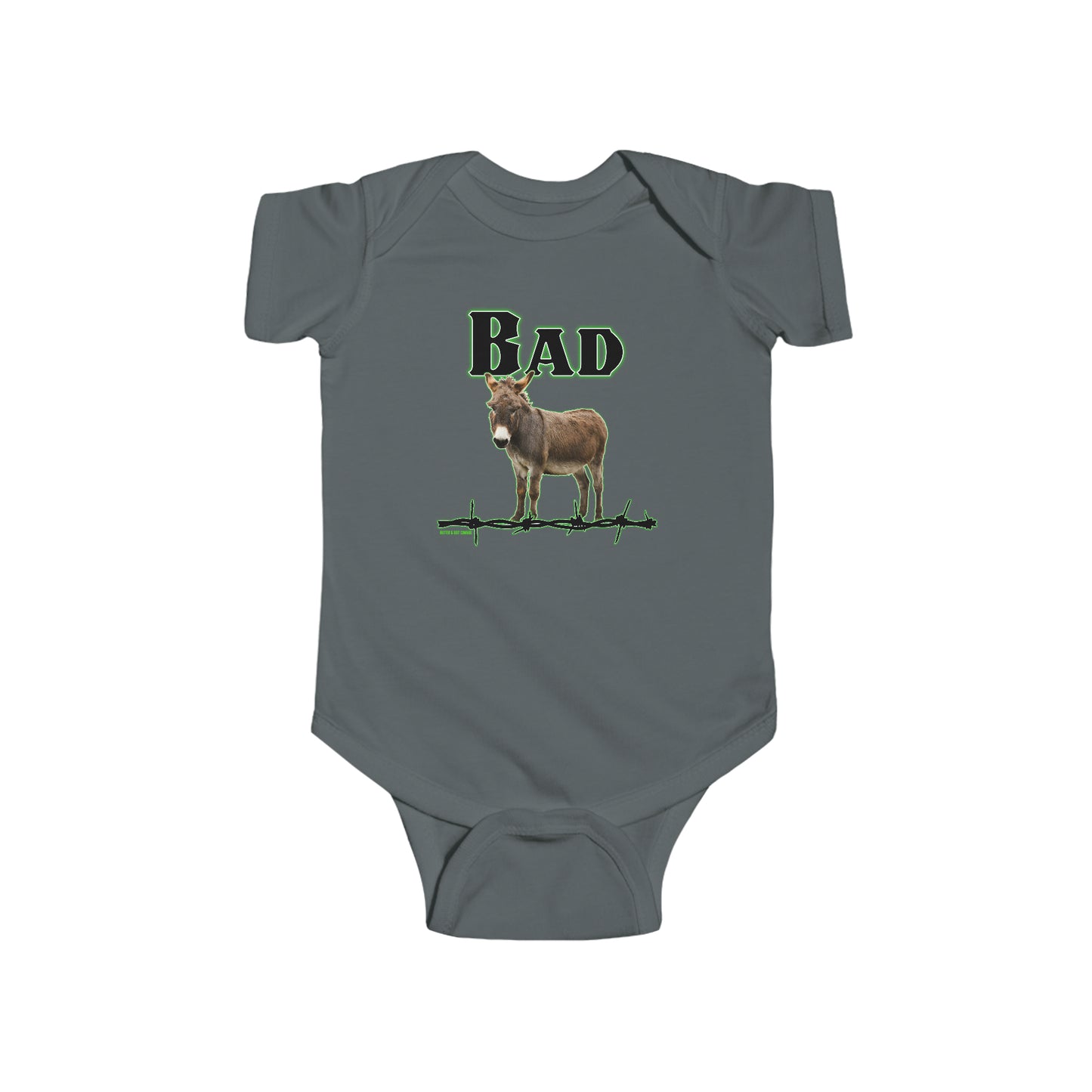 Bad Donkey Baby Onsie