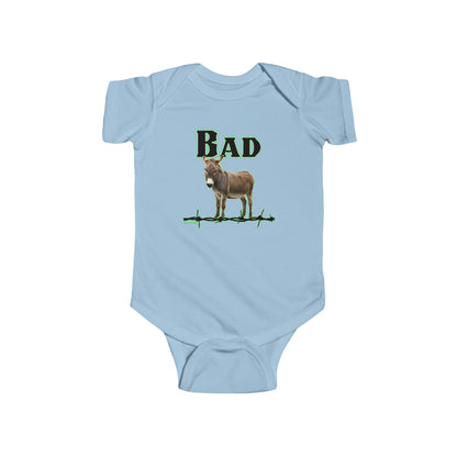 Bad Donkey Baby Onsie