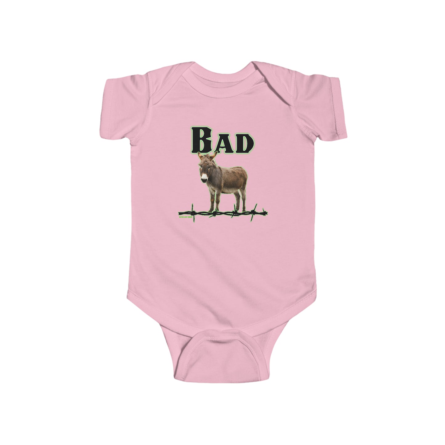 Bad Donkey Baby Onsie