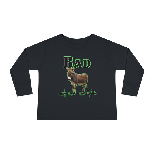 Bad Donkey Toddler Long Sleeve Tee