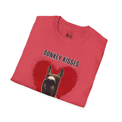 Donkey Kisses, Valentine Wishes T-shirt