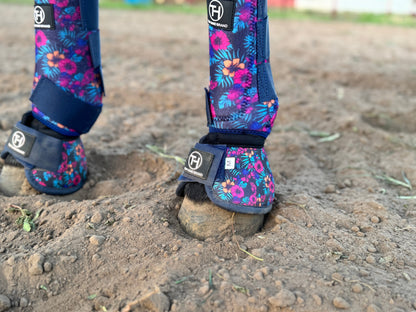 Rodeo Riviera Tropical Print Bell Boot