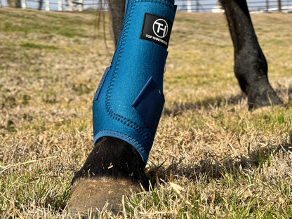 Peacock Blue Sport Boots