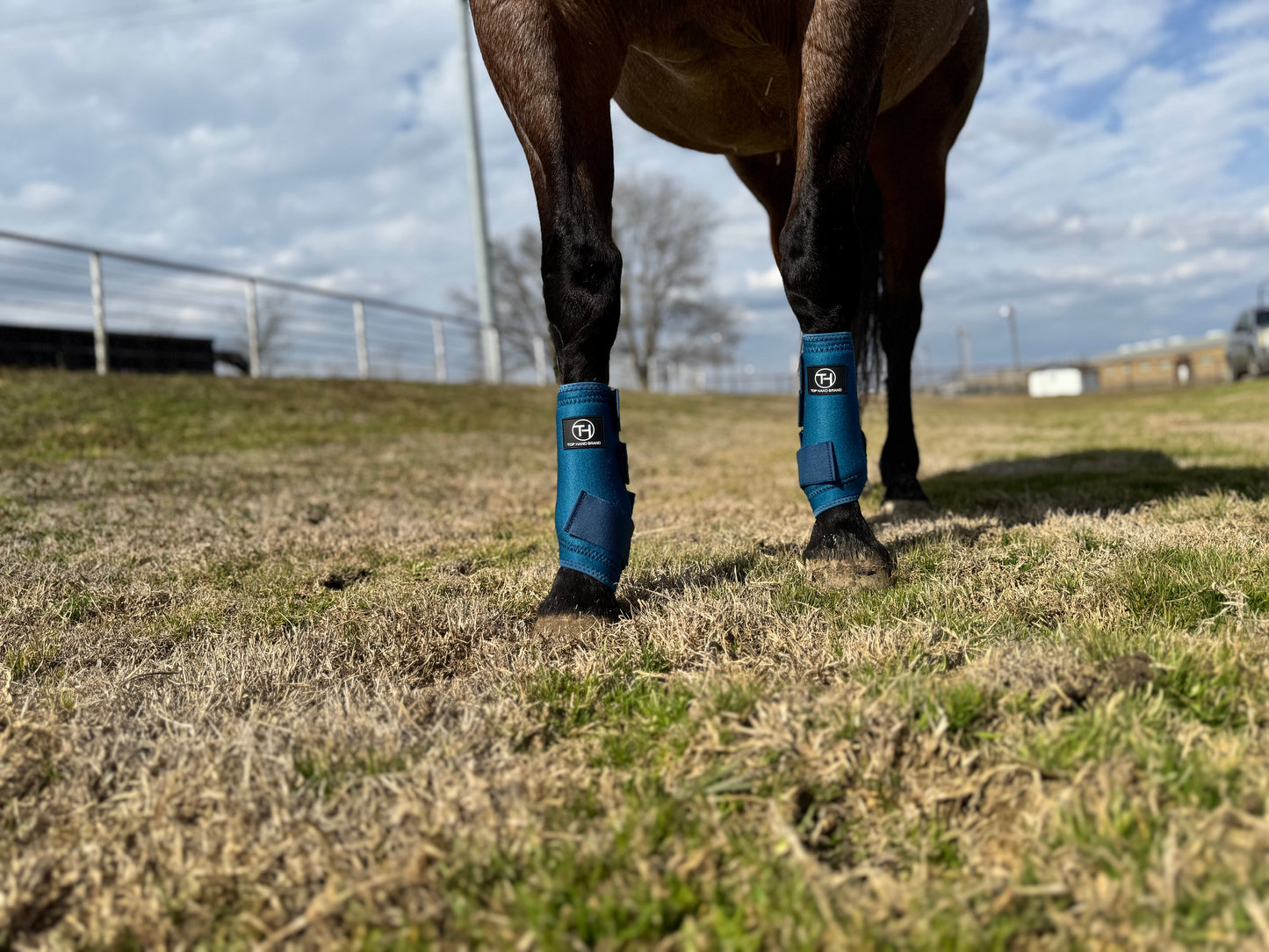 Peacock Blue Sport Boots