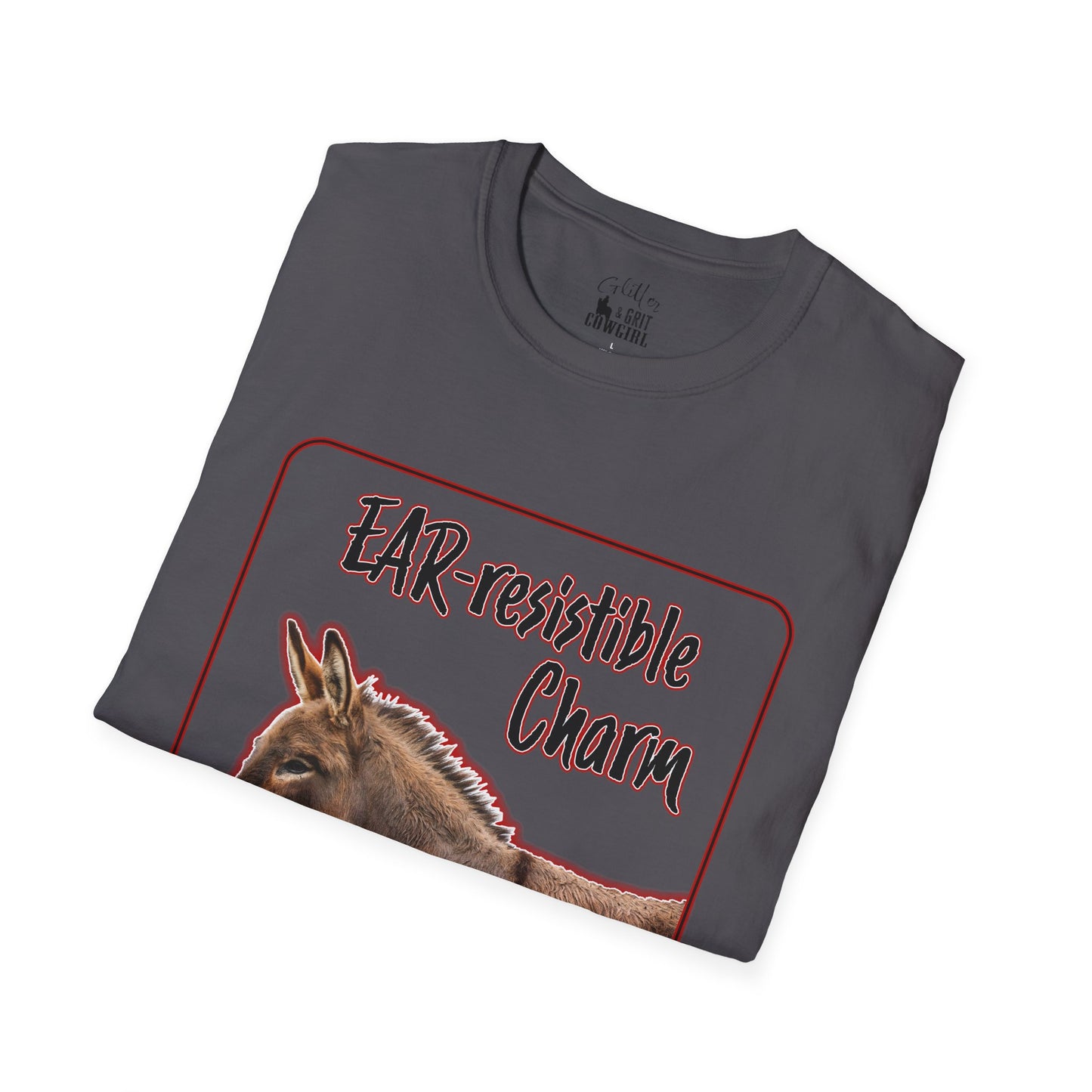 Ear-resistible Charm Donkey T-shirt