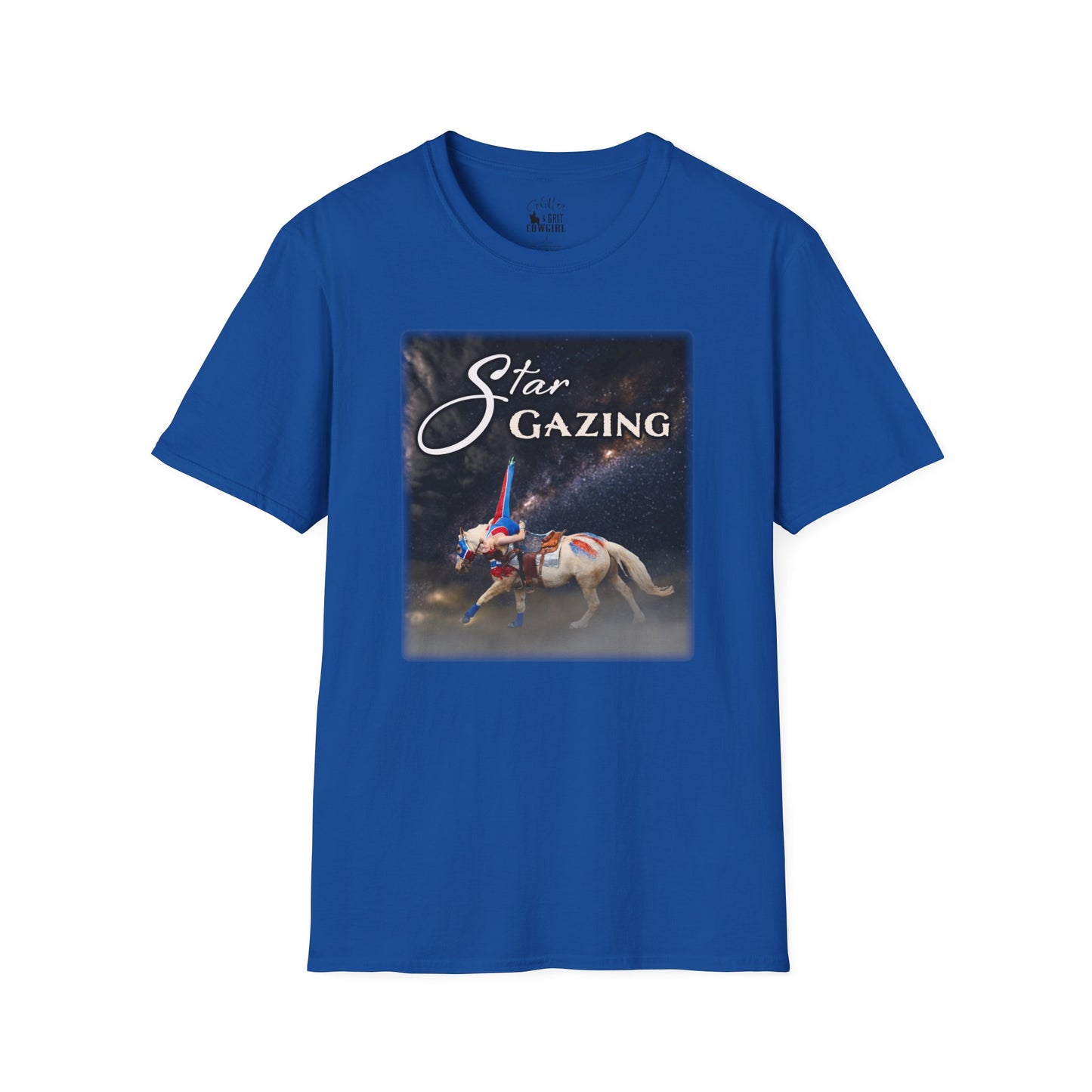 Star Gazing Trick Riding T-shirt