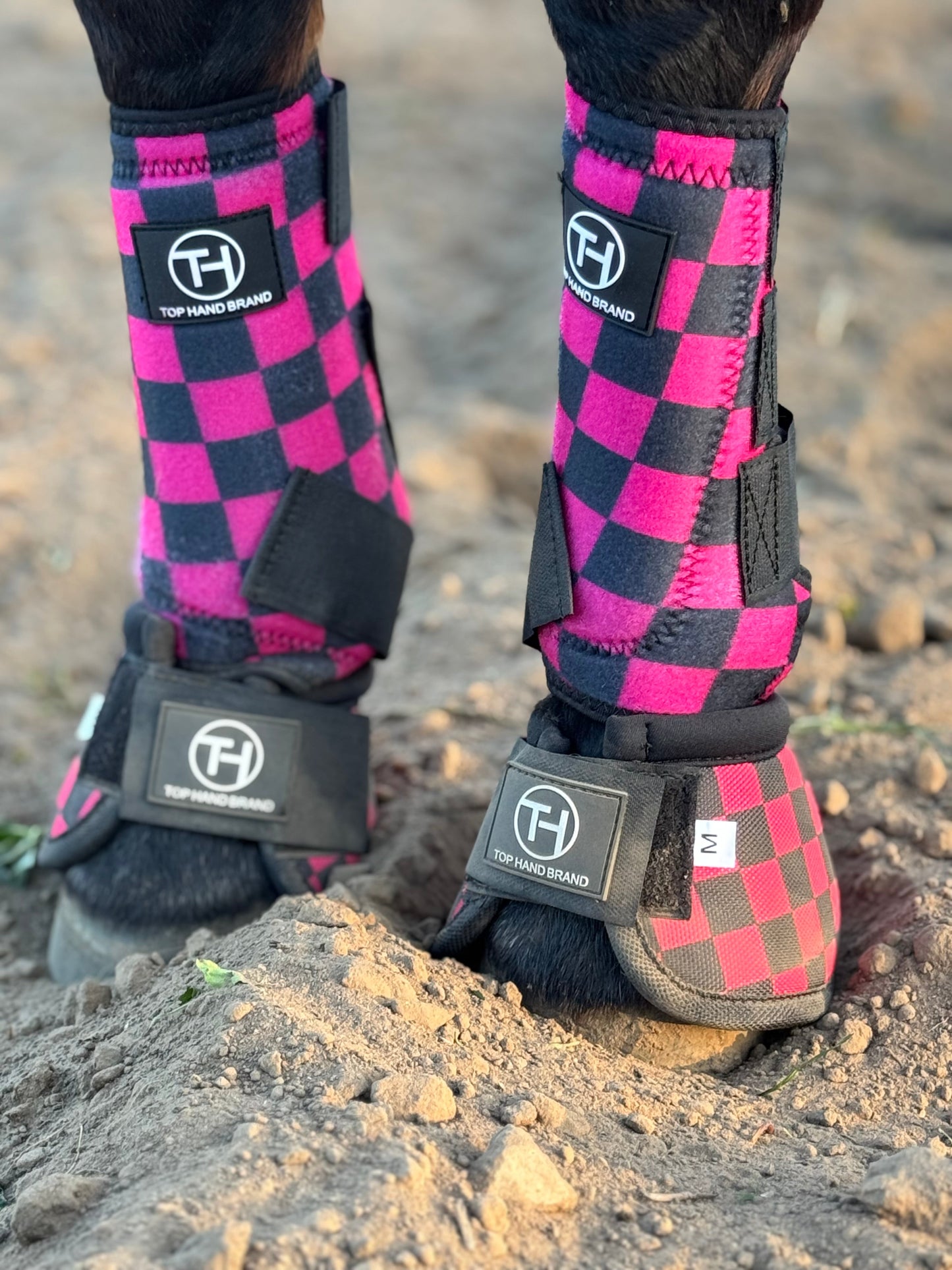 Rodeo Riot Checkered Sport Boots