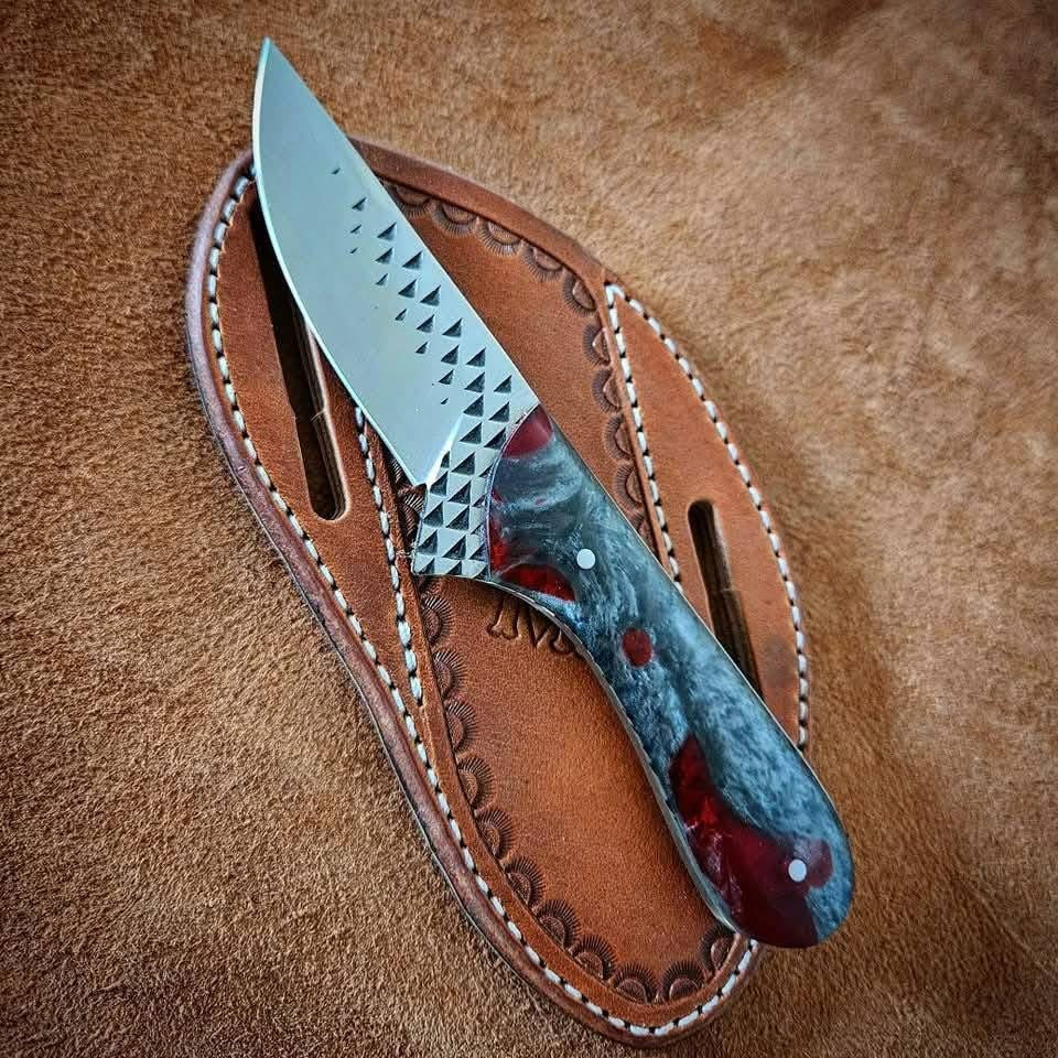 Handcrafted Cowboy Knife Sheaths with Leather Belt Loop – Fall & Winter Edition