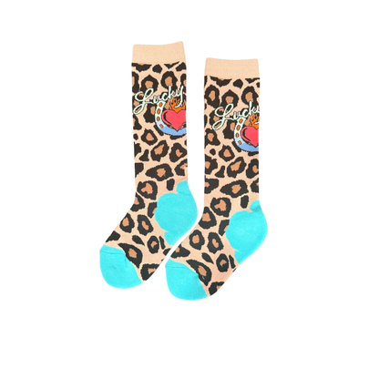 Kids Lucky Leopard Socks