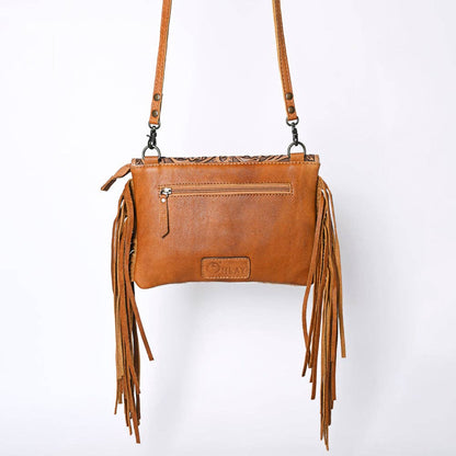 Genuine Leather Hair On Hide bag