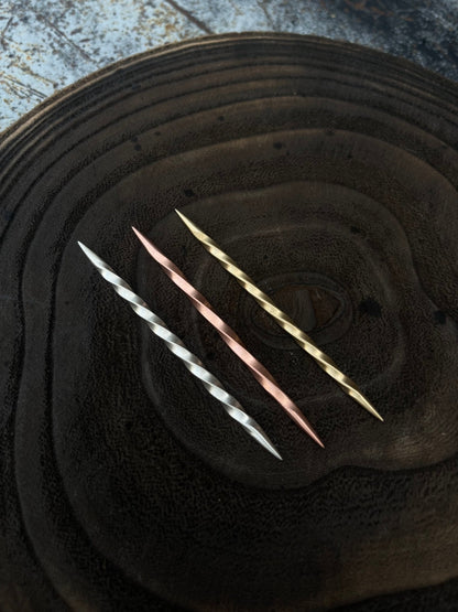 Cowboy Toothpick - Handmade Hat Pin