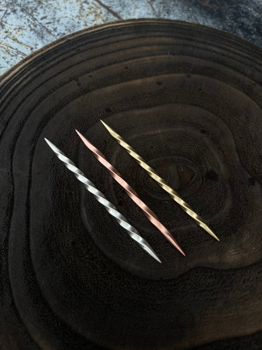 Cowboy Toothpick - Handmade Hat Pin