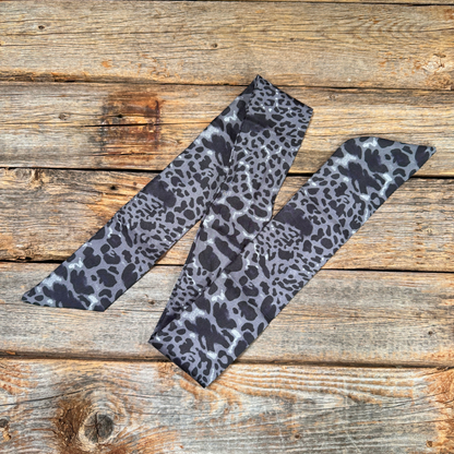 Black Western Skinny Mini Wild Rag Scarf / Cowgirl Necktie