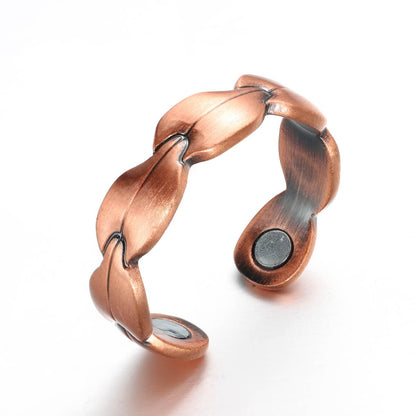 RP 14 Copper adjustable ring with Magnets to help arthritis
