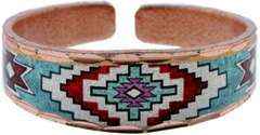 RNS 726 Adjustable Turquoise Native American Rings