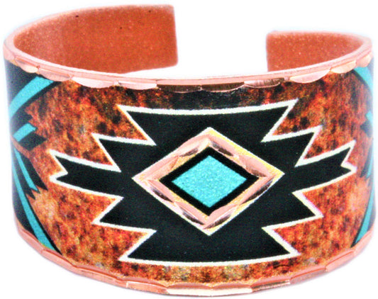 RC 715 Burgundy turquoise Native American rings RC-715