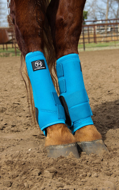 Solid Turquoise Sport Boot