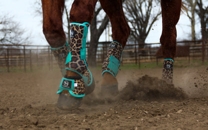 Cheetah Mint Sport Boots