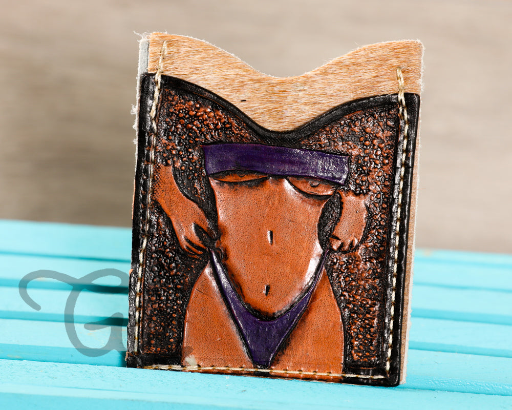 Hand Tooled Card Wallet