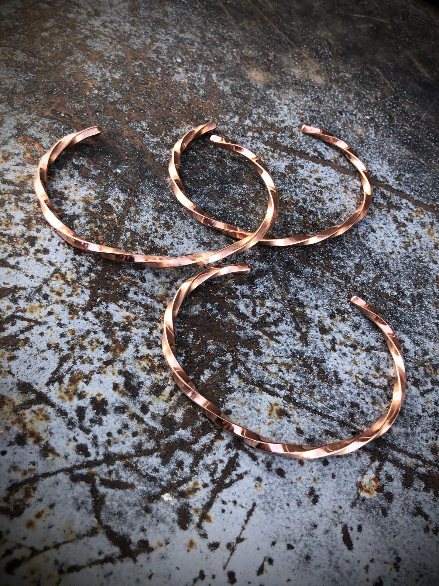 Twisted Bracelet - Handmade Unisex Cuff | Boles Silver